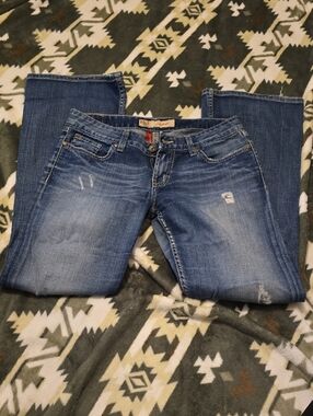 BKE Women's Medium Blue Bootcut Jeans